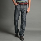 玛珂米索牛仔裤 男裤 2013春装 时尚休闲中腰水洗修身版