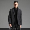 TEDELON/太子龙 中式时尚男羊毛短款毛呢大衣修身西服EV3SL530