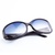 卡莎度CASATO防紫外线太阳镜女款时尚板材大框驾驶墨镜 A960J(全黑色)第4张高清大图