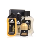  阿迪达斯香水100ML+走珠50ML+喷雾150ML+沐浴露250ML 套装