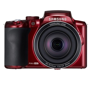 三星samsungwb2100数码相机红色官方标配