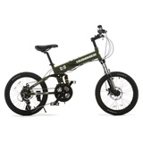 HUMMER 悍马 特种兵超级越野系列 越野折叠自行车 SF-2021FD(橄榄绿)