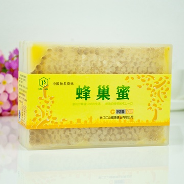 江山 蜂巢蜜 巢蜜 天然巢蜜 500g