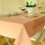 富居ZAKKA风013zb花色布艺餐桌布 1米*1.35米(浪漫粉格)第4张高清大图