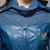 2013秋装新款女装韩版修身收腰长袖纯色高领透视袖女式衬衫(蓝色 XXL)第2张高清大图