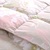 伊莲家纺 床上用品 超柔印花太空被四季被 四季可用 冬季恋歌(粉 1.5米)第2张高清大图