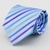 男士正装商务领带经典蓝紫条纹系列A10第2张高清大图