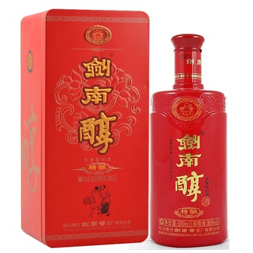 剑南春特色佳品 剑南醇精酿38度500ml 浓香白酒正品