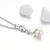 Lux-women-5A级天然淡水珍珠925银锆石吊坠-优雅附权威鉴定证书第2张高清大图