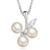 Lux-women-5A级天然淡水珍珠925银锆石吊坠-优雅-爱相依
