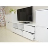 家乐铭品马克2.8米电视柜组合 小户型简约(2-暖白色)