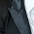 Menggele2015新款春秋装韩版 耸肩西服 垫肩外套修身小西装有加大码(黑色 M)第4张高清大图