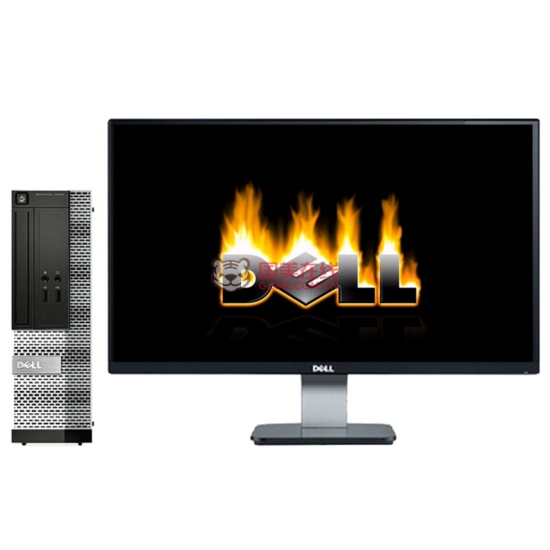 【戴尔3020SFF台式电脑配20英寸显示器】戴