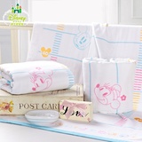 迪士尼宝宝婴儿浴巾纯棉 新生儿纱布浴巾宝宝夏超柔毛巾被儿童浴巾