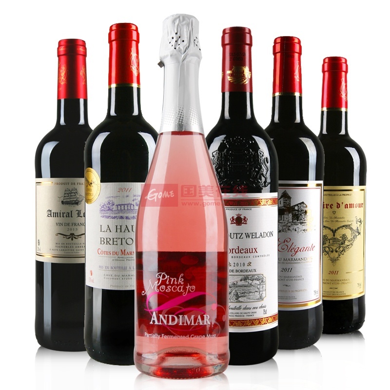 【法国木桐干红葡萄酒】红酒 原瓶进口 家宴大