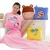 可爱 卡通 手捂 抱枕 毯子 毛毯 空调被 空调毯 毛绒玩具(8 超大毯1*1.7m)