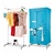 哥尔（Goal）GO-9001干衣机电热暖风机 多功能 衣柜 储物柜 烘干机（蓝色）第2张高清大图