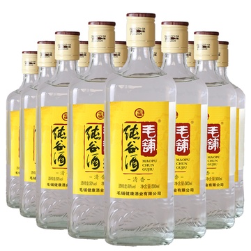 劲牌劲酒毛铺纯谷酒50度500ml12瓶