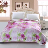 包邮】宁娃家纺 3D活性逼真花卉夏凉被 超柔空