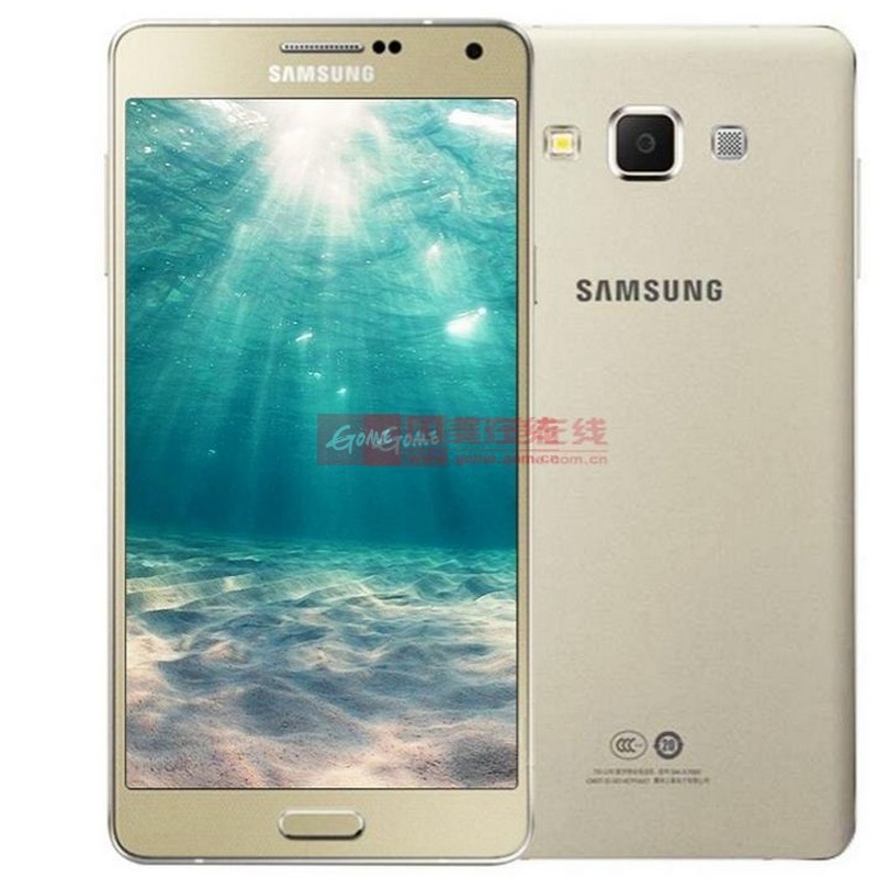 三星(samsung)galaxy a7000 4g手机双卡双待(魔幻金)