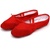 舞蹈鞋女软底 猫爪芭蕾舞鞋 瑜伽练功鞋 形体足尖鞋(红色 3)第3张高清大图