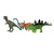 大贸商侏罗纪公园塑胶实心恐龙*玩具儿童仿真恐龙玩具模型(暴龙)第4张高清大图