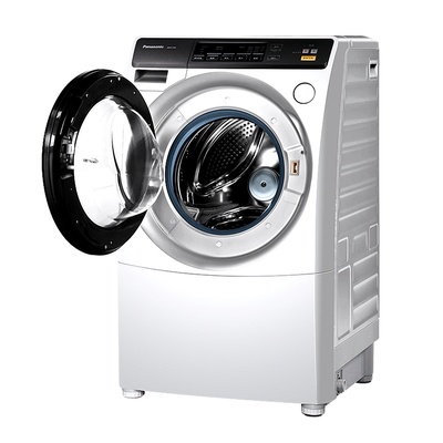 松下（Panasonic）XQG70-V75GS 7公斤变频 阿尔法洗涤技术及三维立体洗涤技术滚筒洗衣机