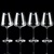 惠宝隆 无铅水晶红酒杯葡萄酒杯高脚杯香槟杯套装波尔多酒杯T02-002(T02-002   4个装/套)第2张高清大图