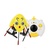 亿和源(YHYON)6057四轴飞行器儿童遥控玩具飞机 带3D翻滚 空中飞蛋(黄色)第2张高清大图