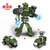 3合1儿童玩具*拼装拼插积木玩具变形机甲战士合体机器人(陆战机甲)第5张高清大图