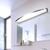VNC 防水防雾亚克力LED镜前灯浴室镜前灯现代简约卫生间灯饰(PS6033-8w-正白)
