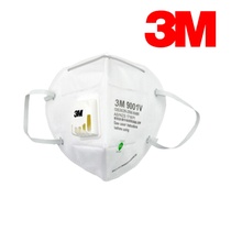 3M 9001V防雾霾口罩带呼吸阀