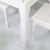 餐桌 餐桌椅组合 钢化玻璃餐桌椅组合 烤漆餐桌 简约现代餐桌(餐桌135*80*75高)第5张高清大图