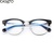 卡莎度(CASATO) 男女款眼镜架平光镜 近视眼镜框可配镜片(黑色)第5张高清大图