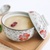 琳琅集 日式陶瓷餐具陶瓷盖碗4.5英寸和风米饭碗汤碗瓷碗带盖(蓝富贵 4.5寸)第3张高清大图