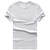 夏装薄款战地吉普纯棉圆领弹力短袖男士T恤衫8828半袖体恤衫polo(白色 3XL)第5张高清大图