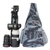 宝罗BL-1300相机包 单肩 三角摄影包 单反相机包 尼康佳能70D50D60D一机一镜(迷彩色 大号)