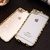 亿和源iPhone6s手机壳媚眼边天使之泪苹果5.5寸水钻金属边框保护壳(粉紫色6/6splus--5.5寸)第3张高清大图
