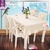 新款餐椅套 欧式餐桌布 桌布台布 仿真丝材料桌椅套新品(香槟色 桌布130*180cm)
