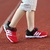 羊骑士夏季新款男童运动鞋单网儿童男弹簧鞋女童中大童大黄蜂休闲跑步鞋(红色)第4张高清大图