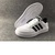 Adidas 阿迪达斯NEO板鞋低帮三叶草女鞋情侣运动休闲鞋(黑白 43)第5张高清大图