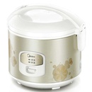 美的(Midea) MB-WYJ301 电饭煲（3L 金属印花外壳 加厚加热盘　不粘锅黑晶内胆 机械式功能控）