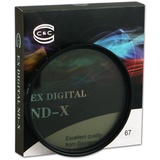 C&C EX ND-X 67mm 无级可调式薄款多层防水镀膜减光镜【国美自营 品质保证】