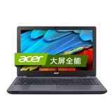 宏碁（acer）E5-571G-57D9  15.6英寸笔记本电脑（i5-5200U 4G 500G  2G独显 钢铁灰 ）