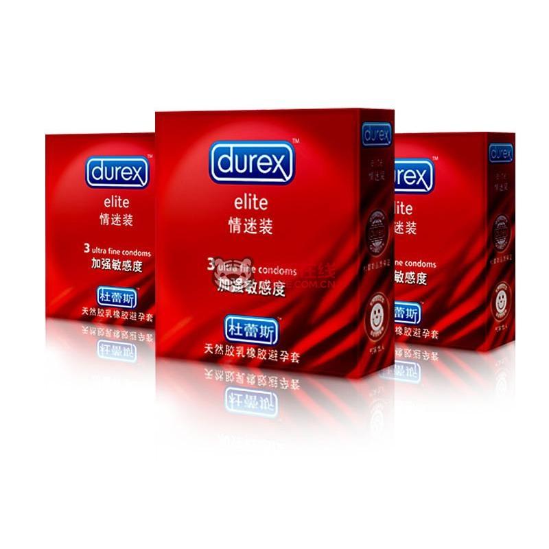 【杜蕾斯情迷安全避孕】杜蕾斯(durex)情迷安全套(3*3盒)图片展示