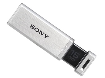 索尼（SONY）金属系列USM32GQ USB3.0 U盘（银色）（32G）