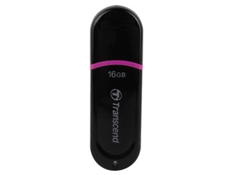 创见（Transcend）JetFlash300 U盘（炫黑）（16GB）