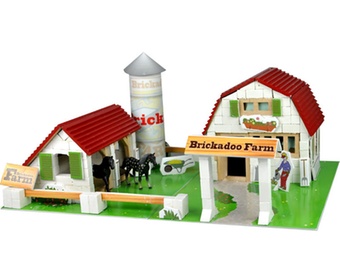 布瑞克多（Brickadoo）BK20924儿童益智DIY石膏建筑农场玩具