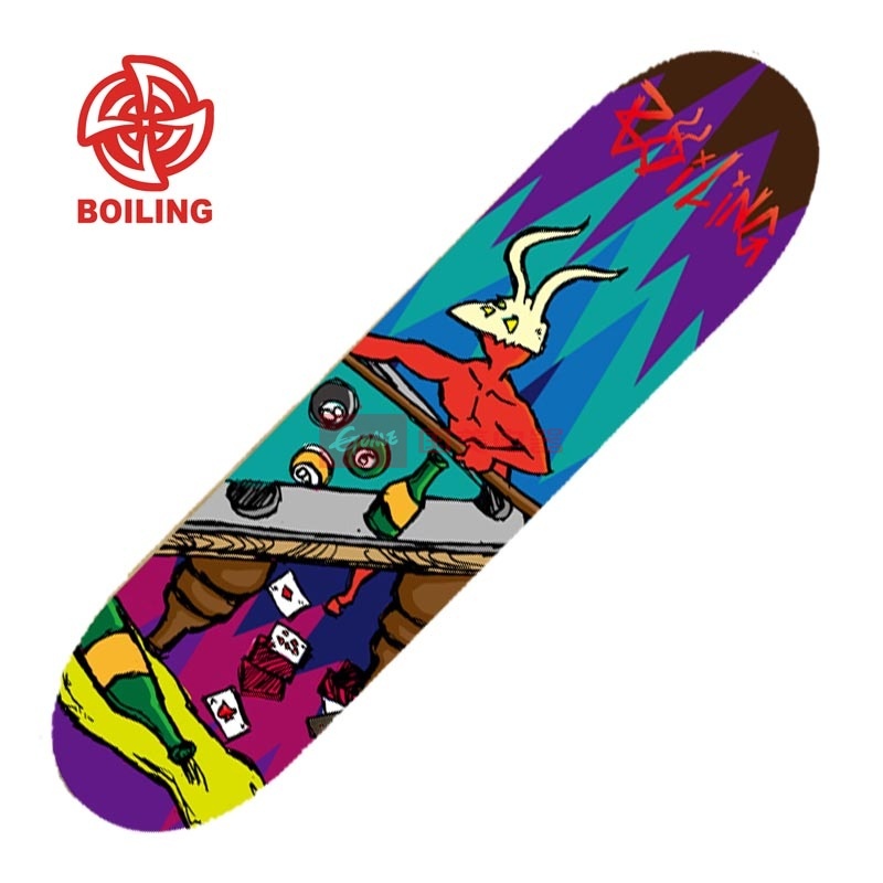 沸点滑板boiling滑板专业滑板 双翘滑板 虚无