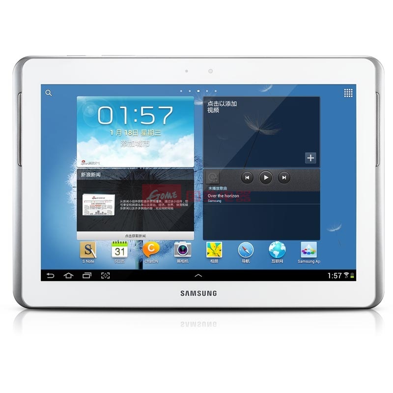 三星galaxy note n8010 10.1英寸平板电脑(灰色)